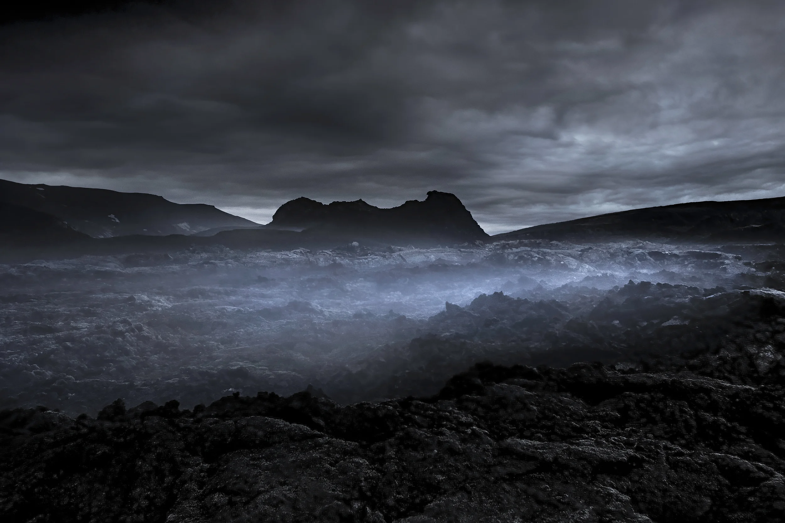 Lava field of Krafla