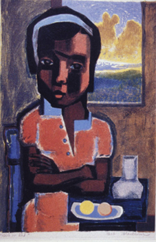 Figure 1. Girl in Red, 1950