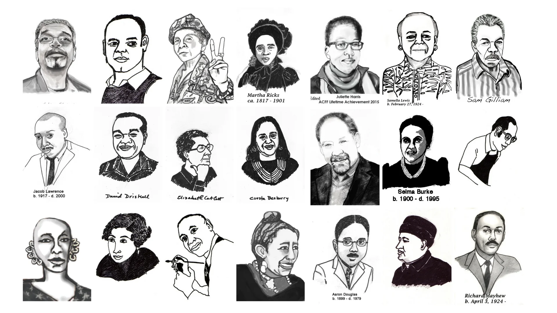 Honor Great African American Artists and Scholars Our Mission View and Support!