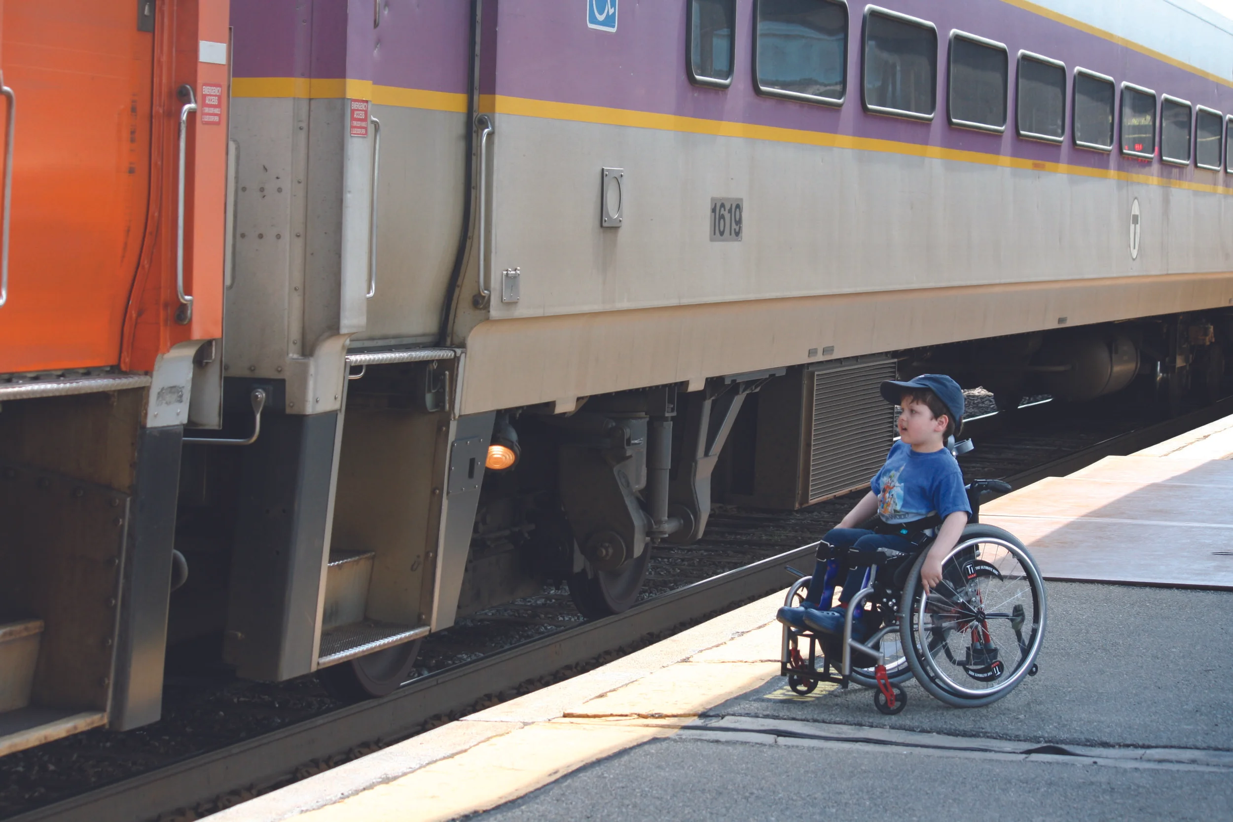 Pictured: Wedgemere Station, 2010 The Batty Family launched a campaign supported by the Spina Bifida Association and worked closely with the MBTA, FTA and local officials to secure the funding needed to make Wedgemere an accessible station. Ultimately they were successful when in 2013, Wedgemere reopened after renovations as a fully accessible station . Large portions of the MBTA Commuter Rail network are not ADA-compliant, restricting access to people with disabilities.