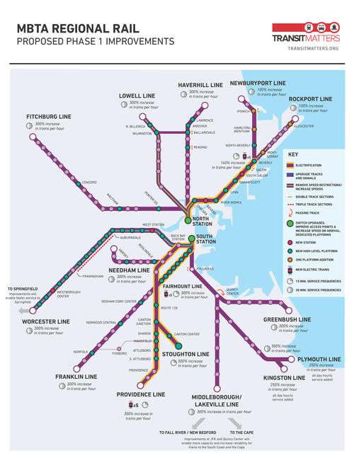 Franklin Line Mbta Map Regional Rail — Transitmatters