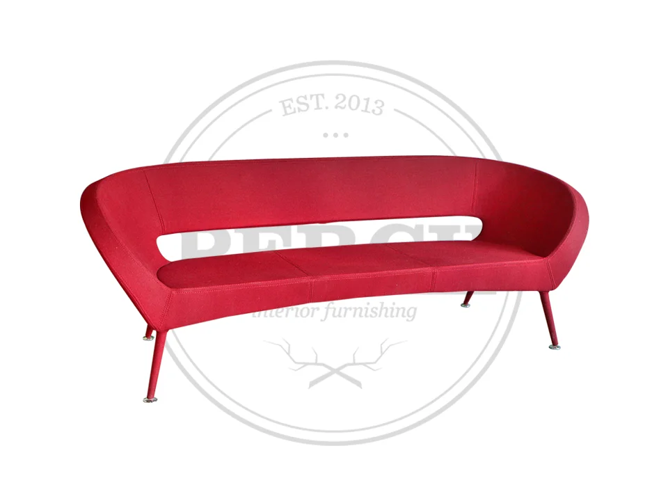 2040 x 750 x 700 mm Mould foam / Upholstered legs Available in Grey and Burgundy Php 45,000.00 Code : L83B - 3