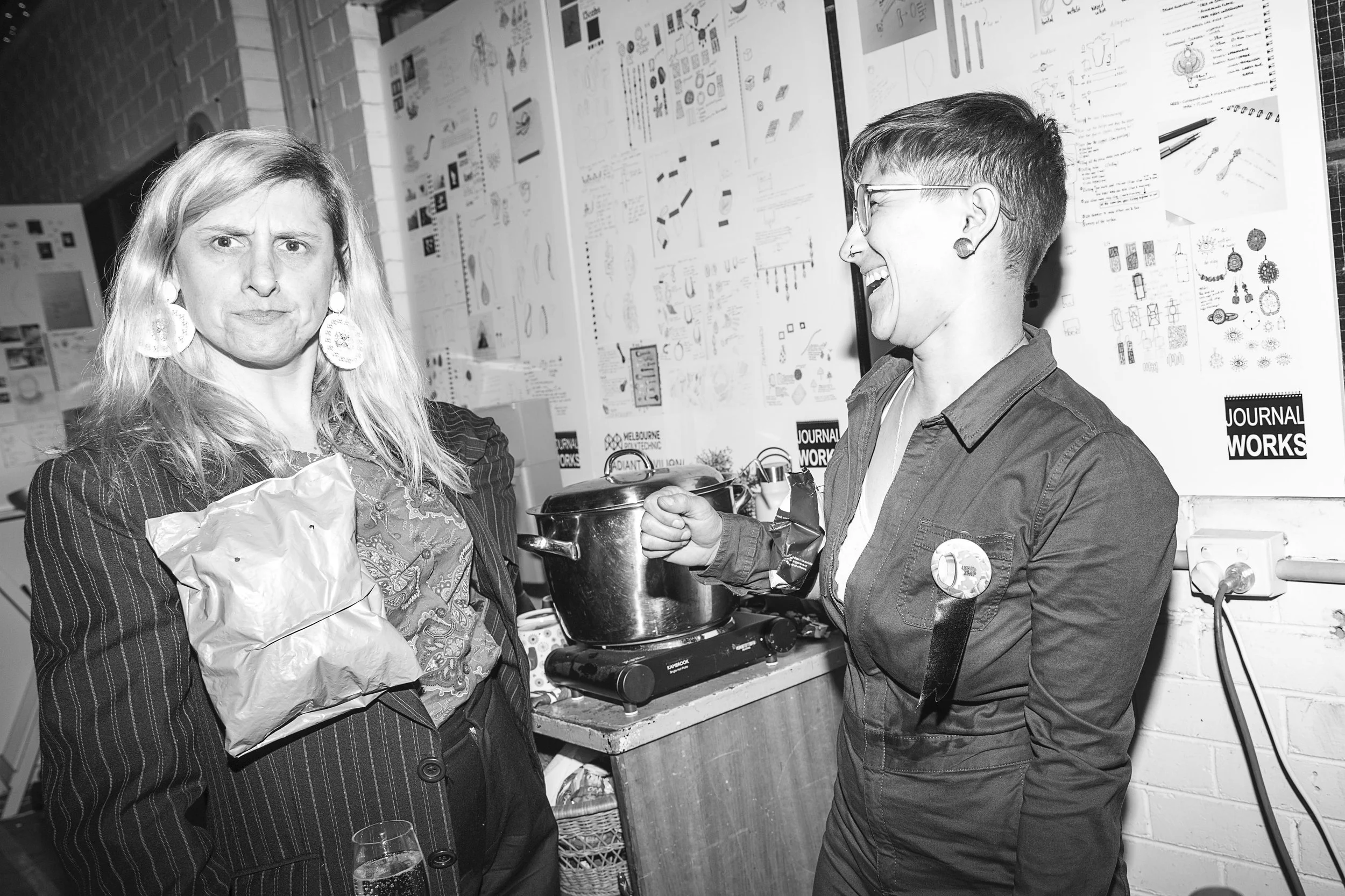   Laila &amp; Peregrine , 2019, Made from plastics I have touched in my day to day life.  