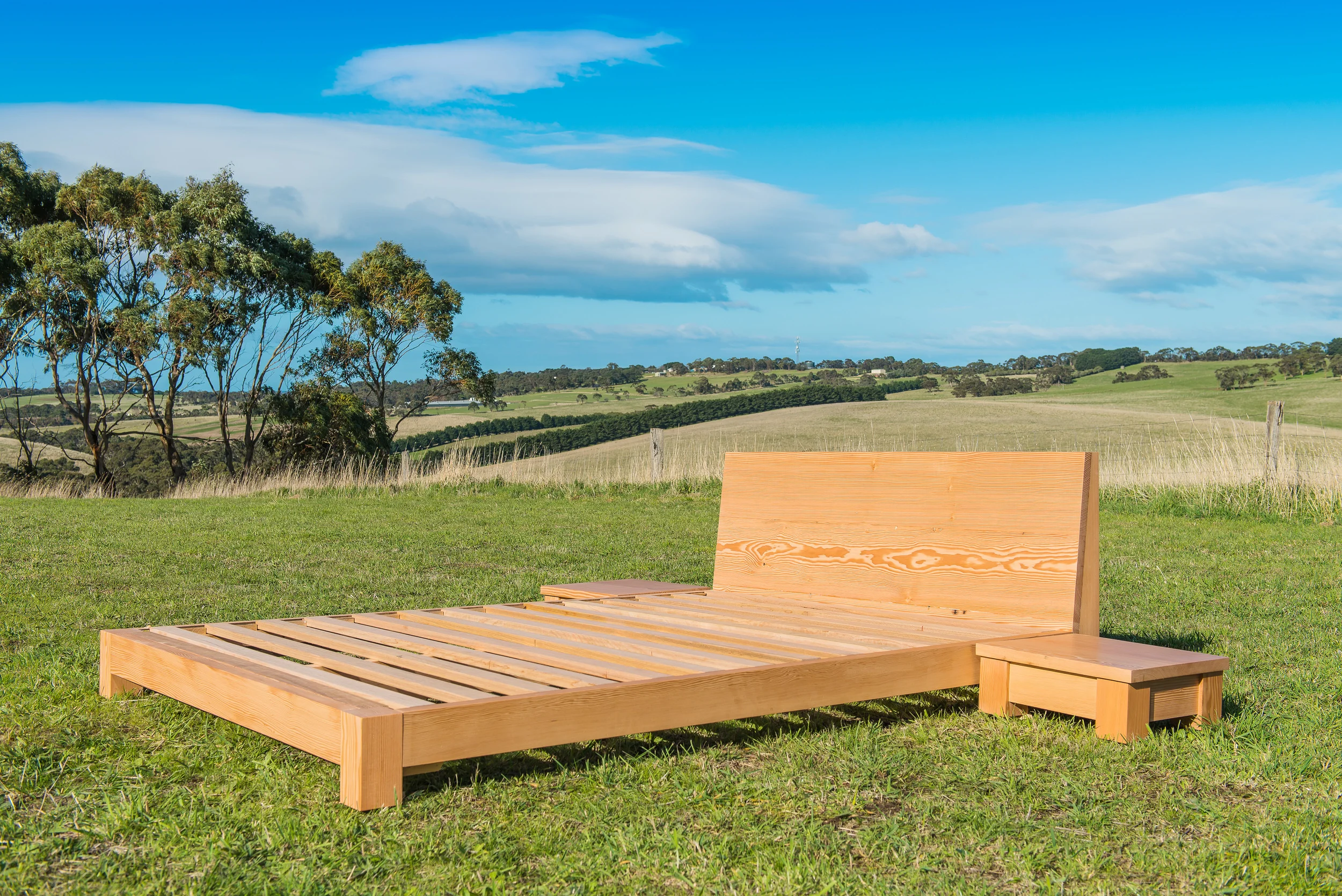 Custom made timber beds