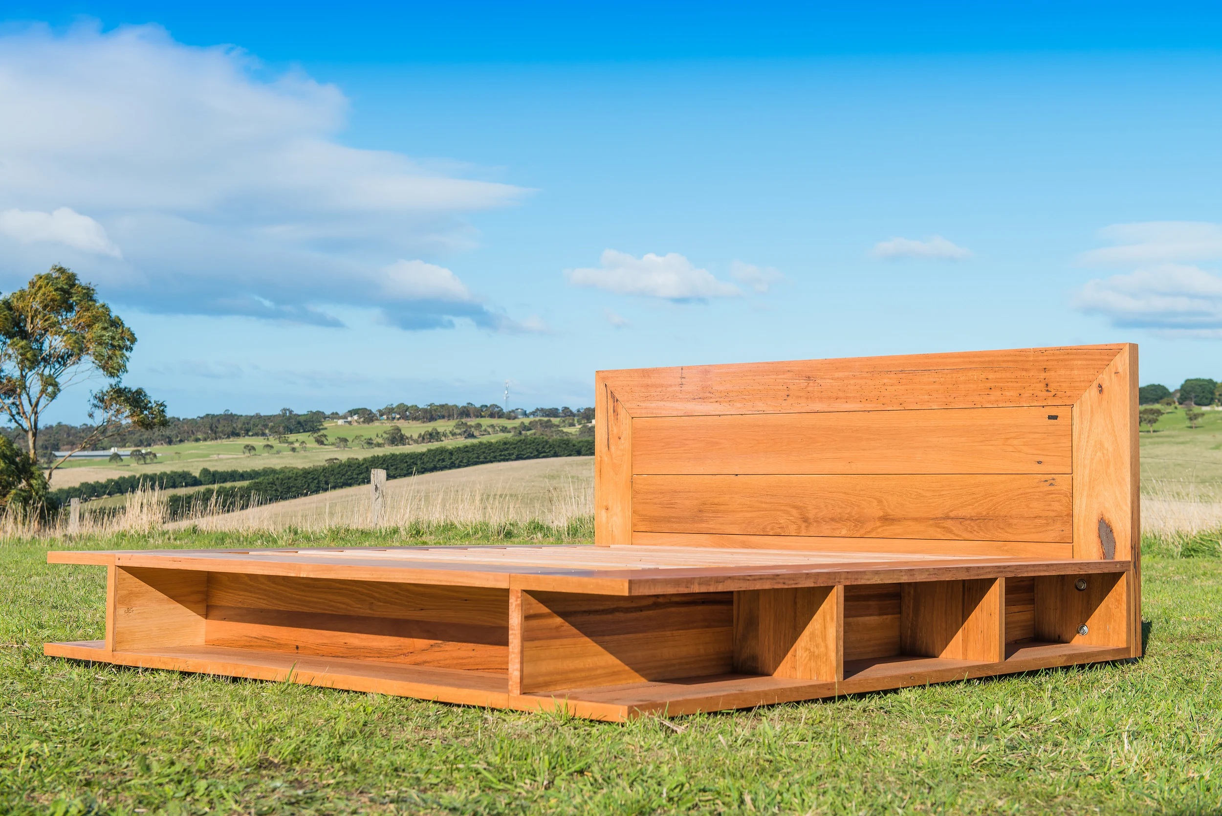 Custom made timber beds