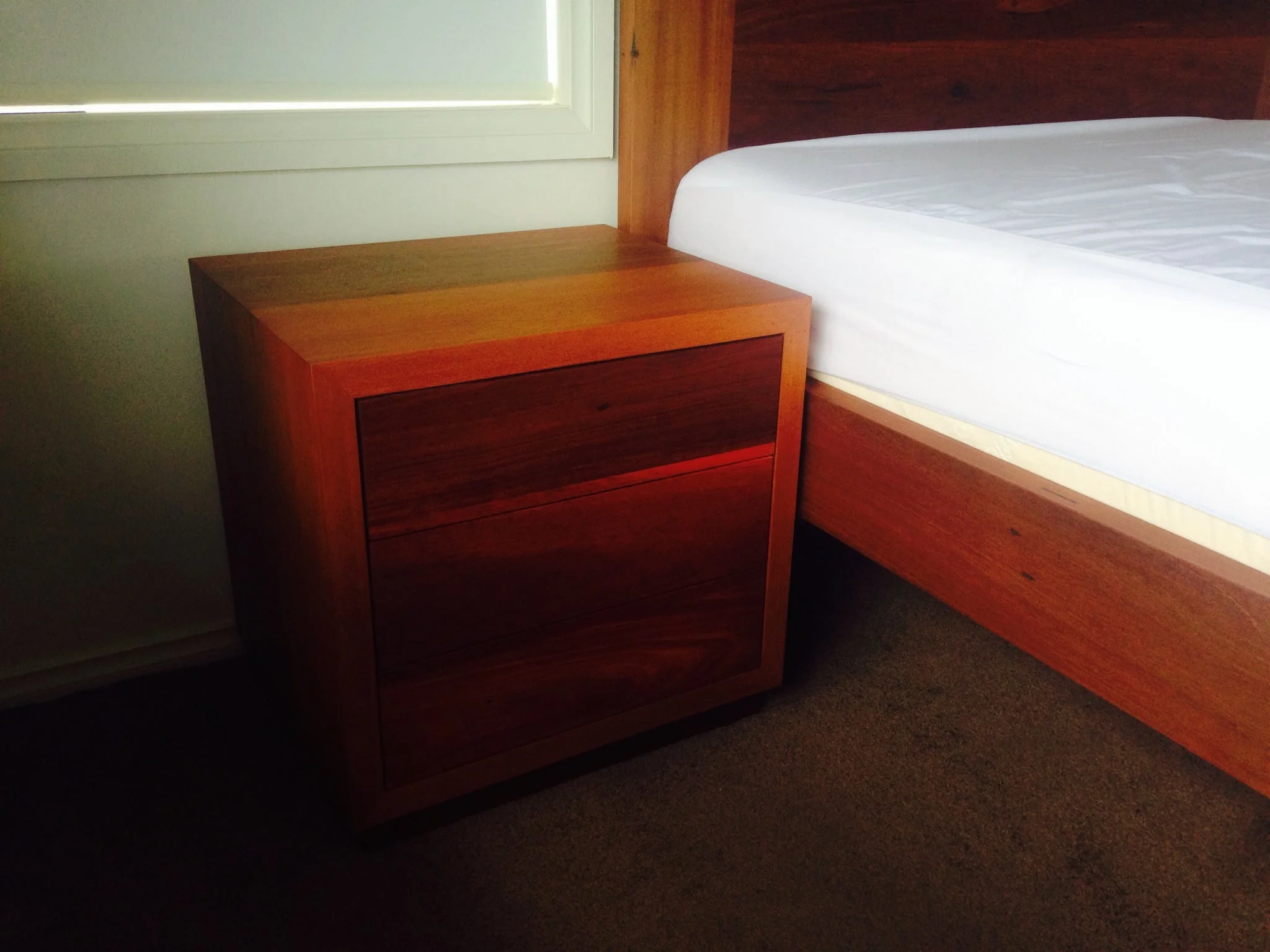 Custom made bedside tables