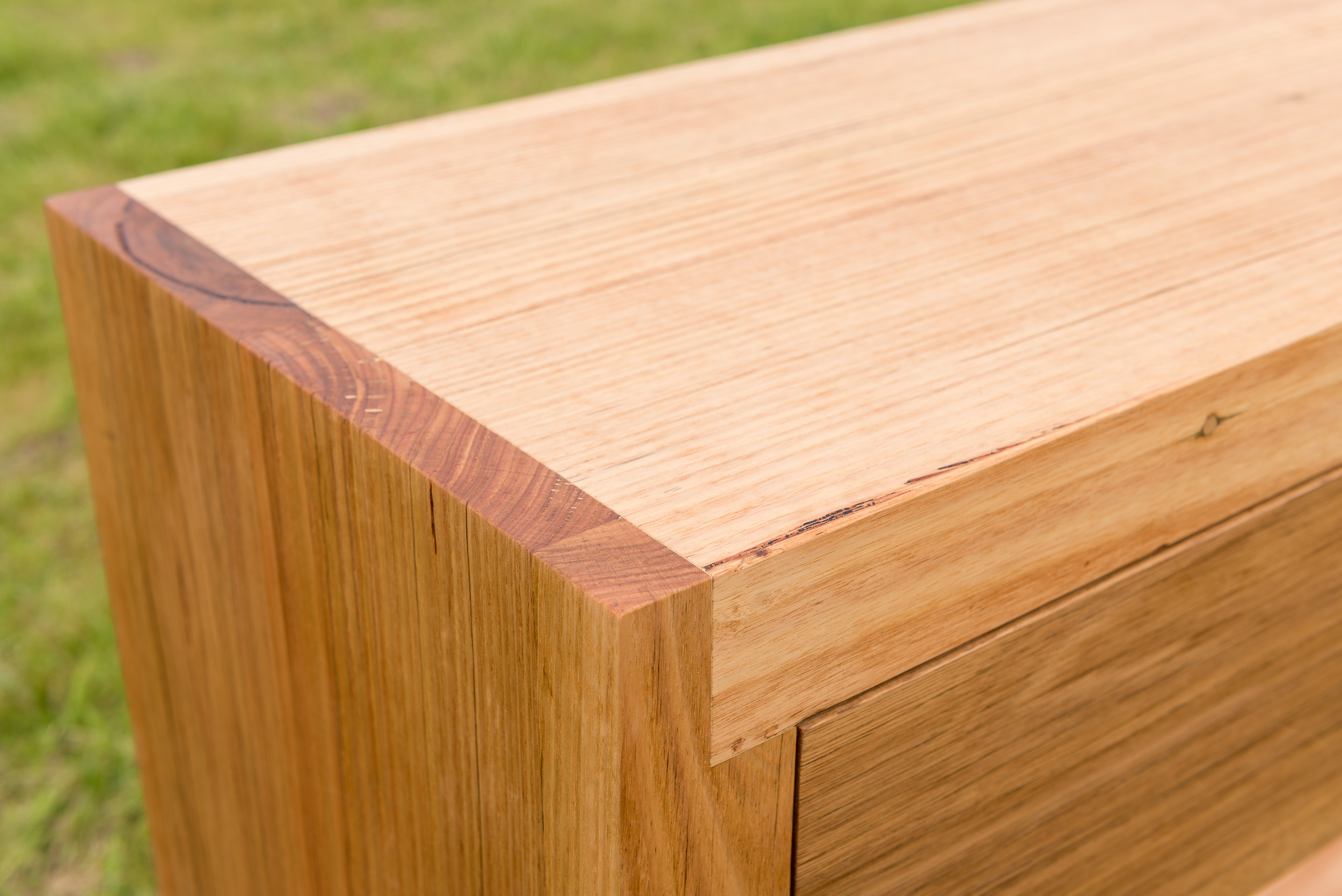 reclaimed wood sideboard