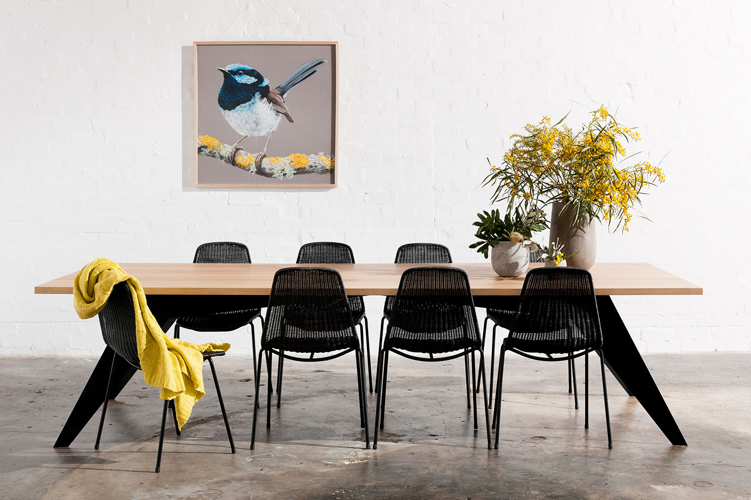 Australian made designer dining table