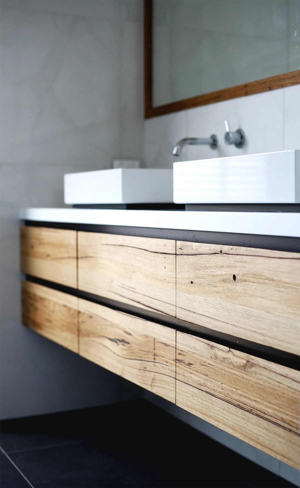 Solid Timber Vanities Bringing warmth to your bathroom