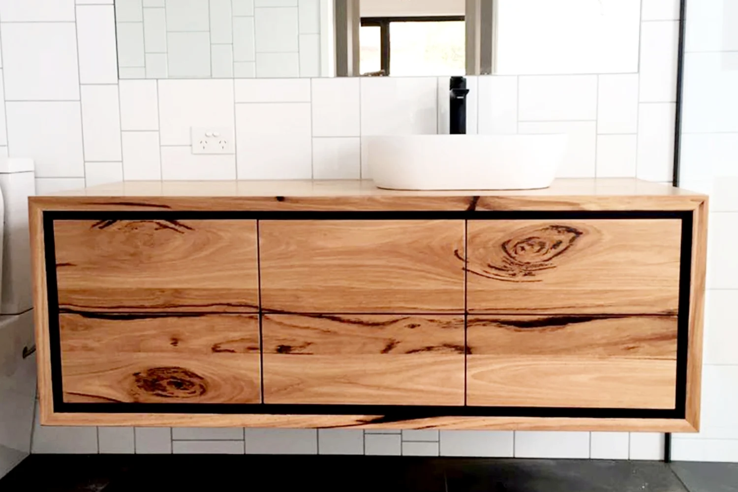 Bombora Custom Furniture Solid Timber Vanity