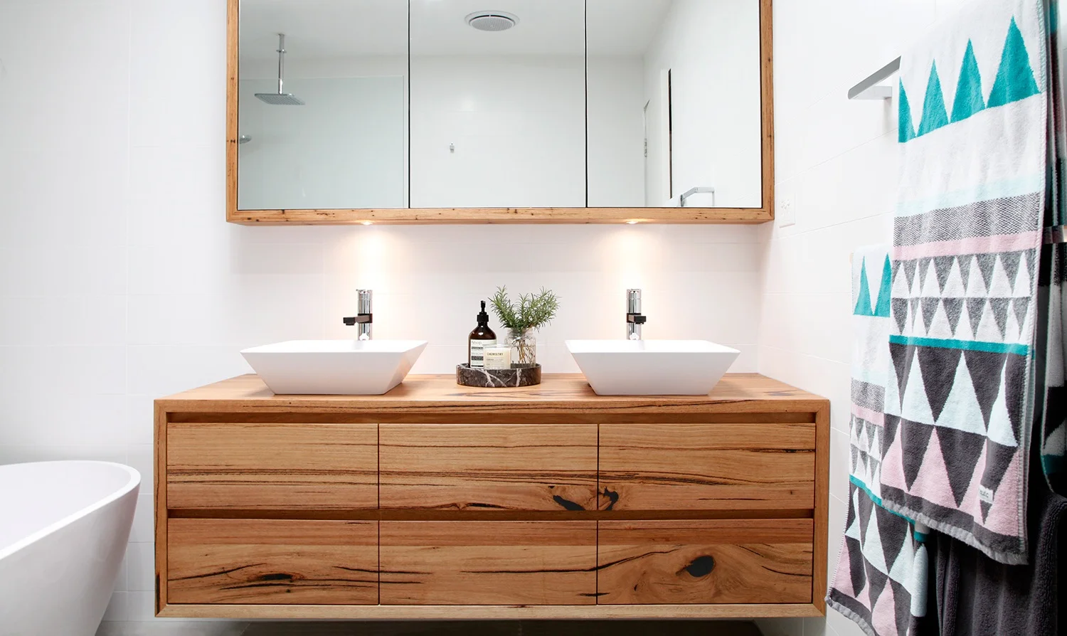 Bombora Custom Furniture Solid Timber Vanity