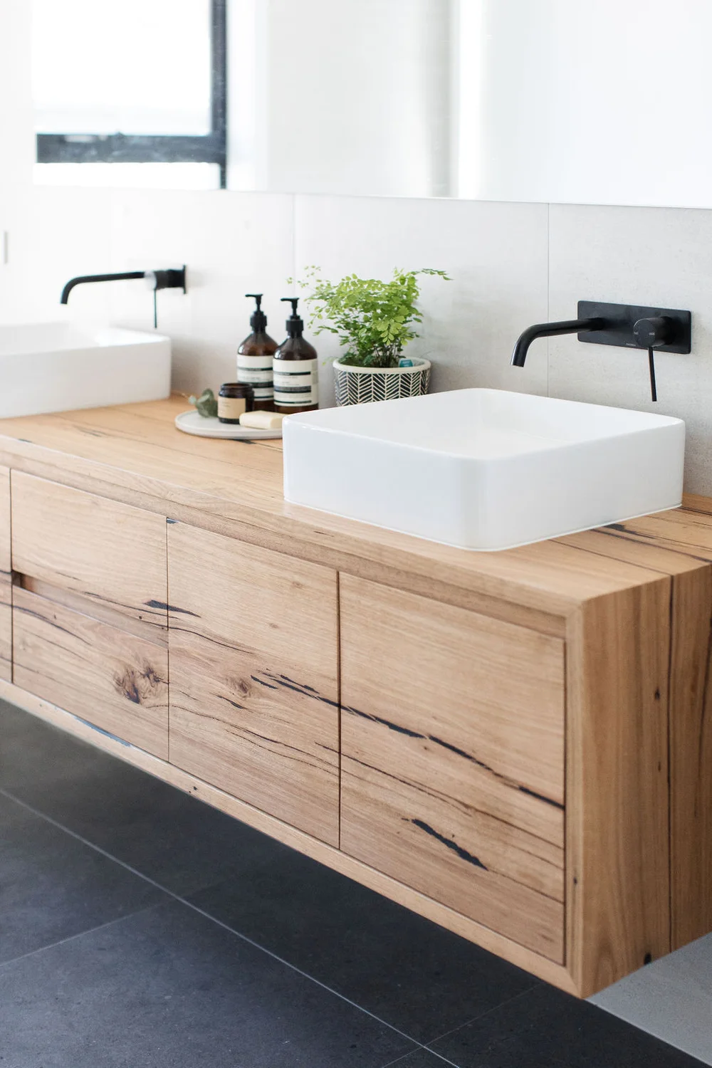 Modern Timber Vanity Styling And Design Modern Timber Vanity Styling And Design