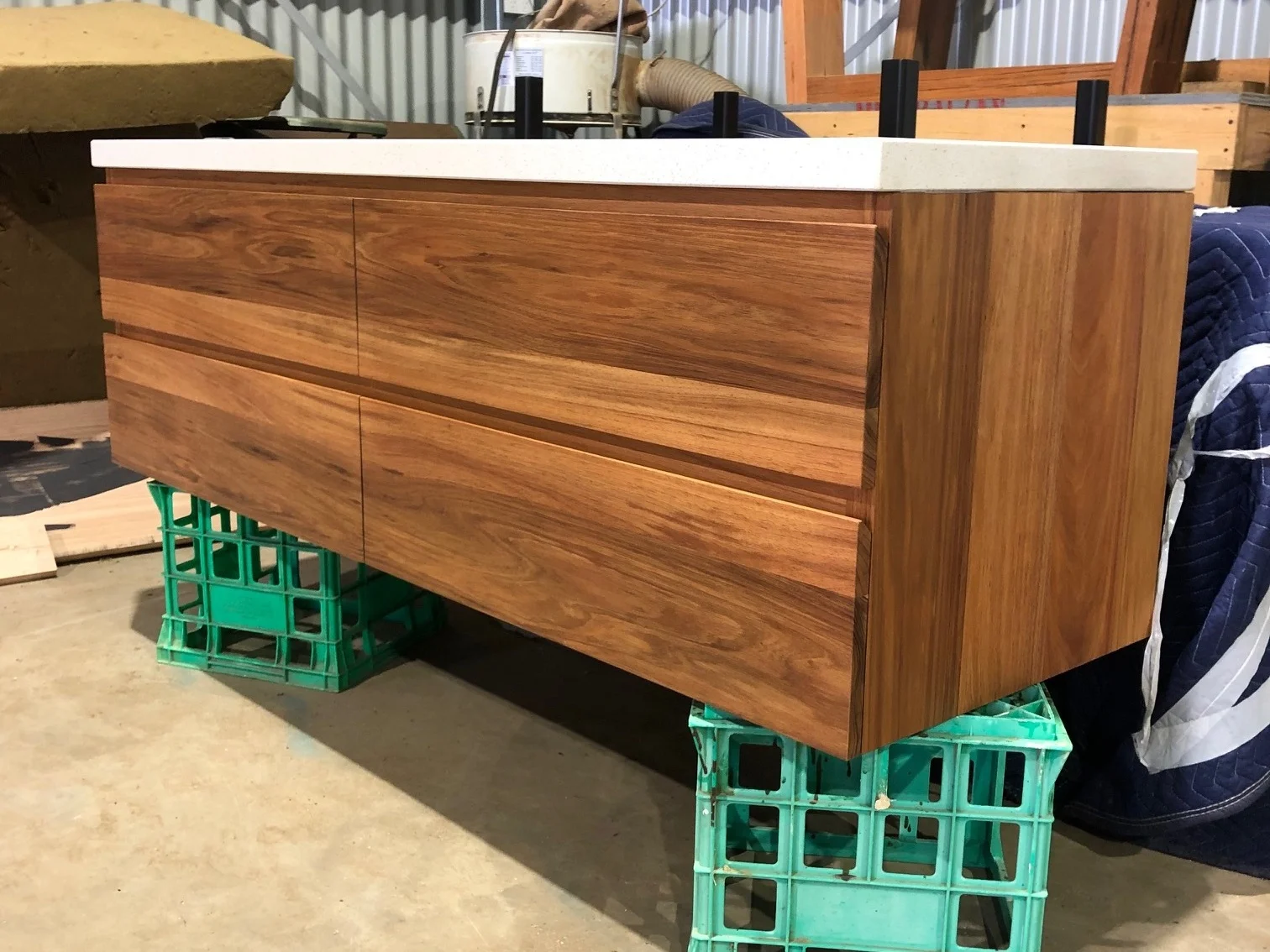Custom made Tasmanian Blackwood furniture