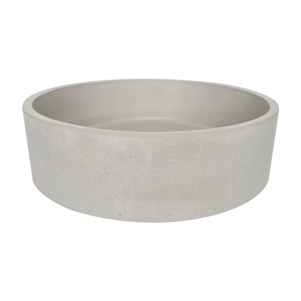 Mid Round Vessel Basin - Concrete Basin