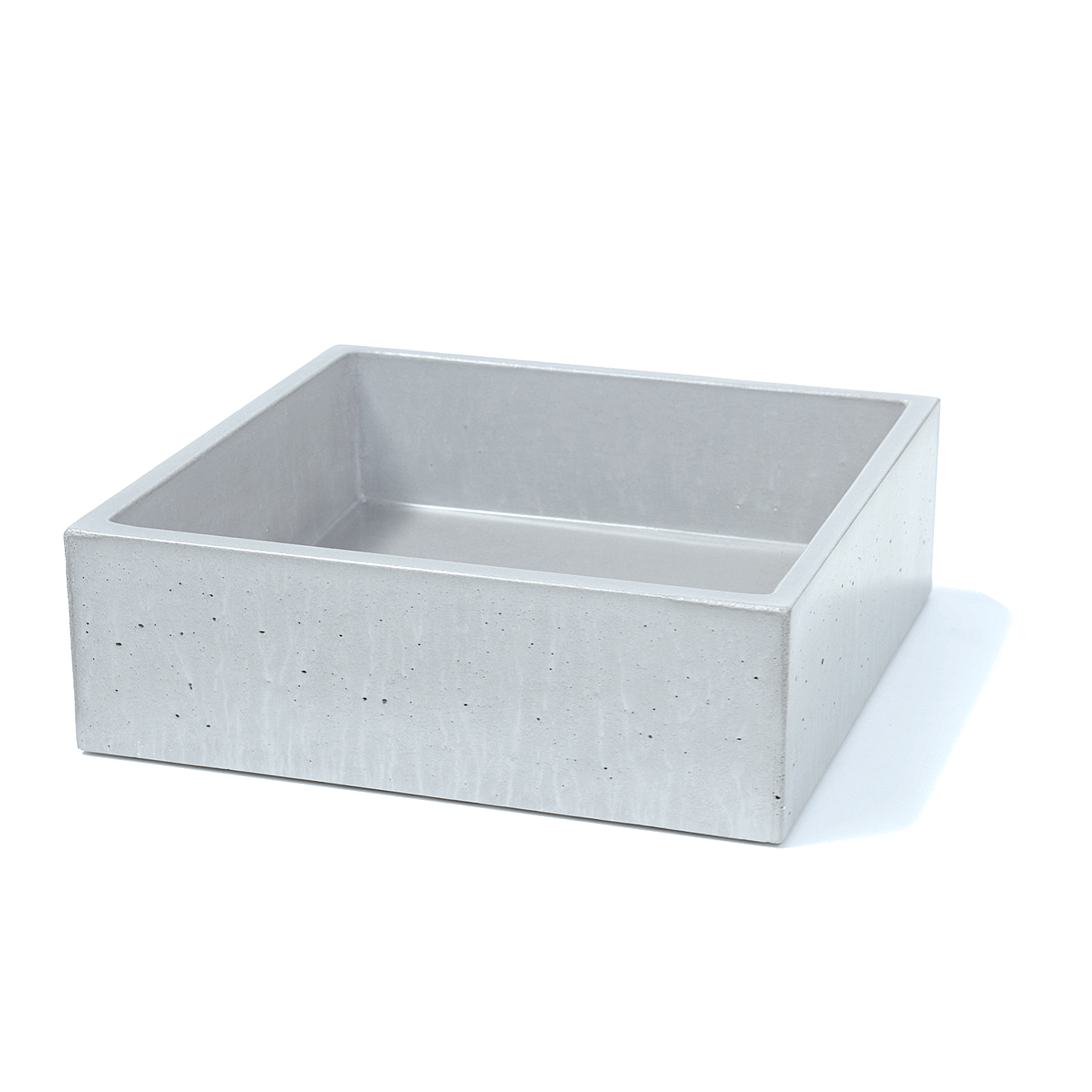 Square Vessel Basin - Concrete Basin