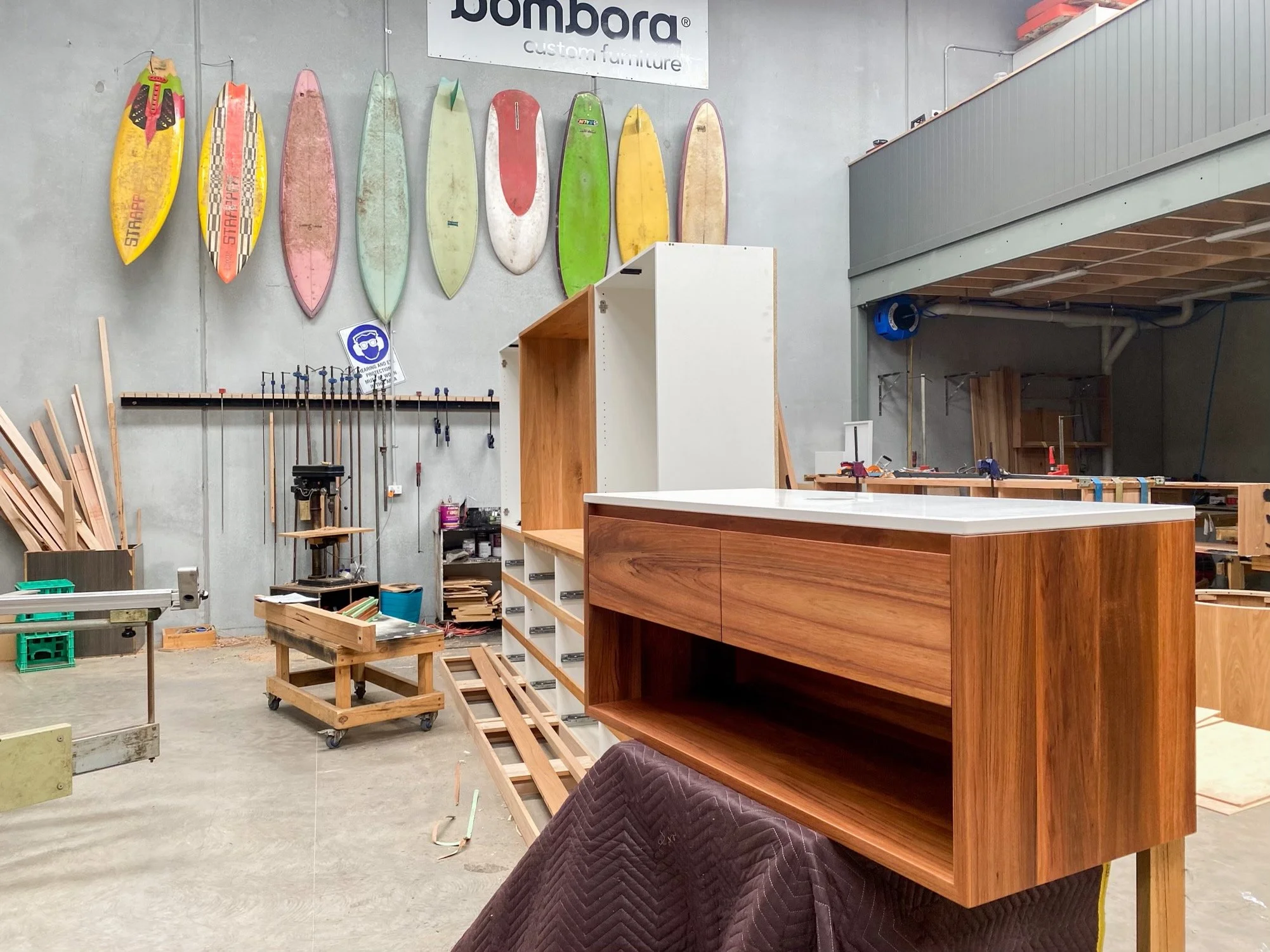 Custom made Tasmanian Blackwood furniture