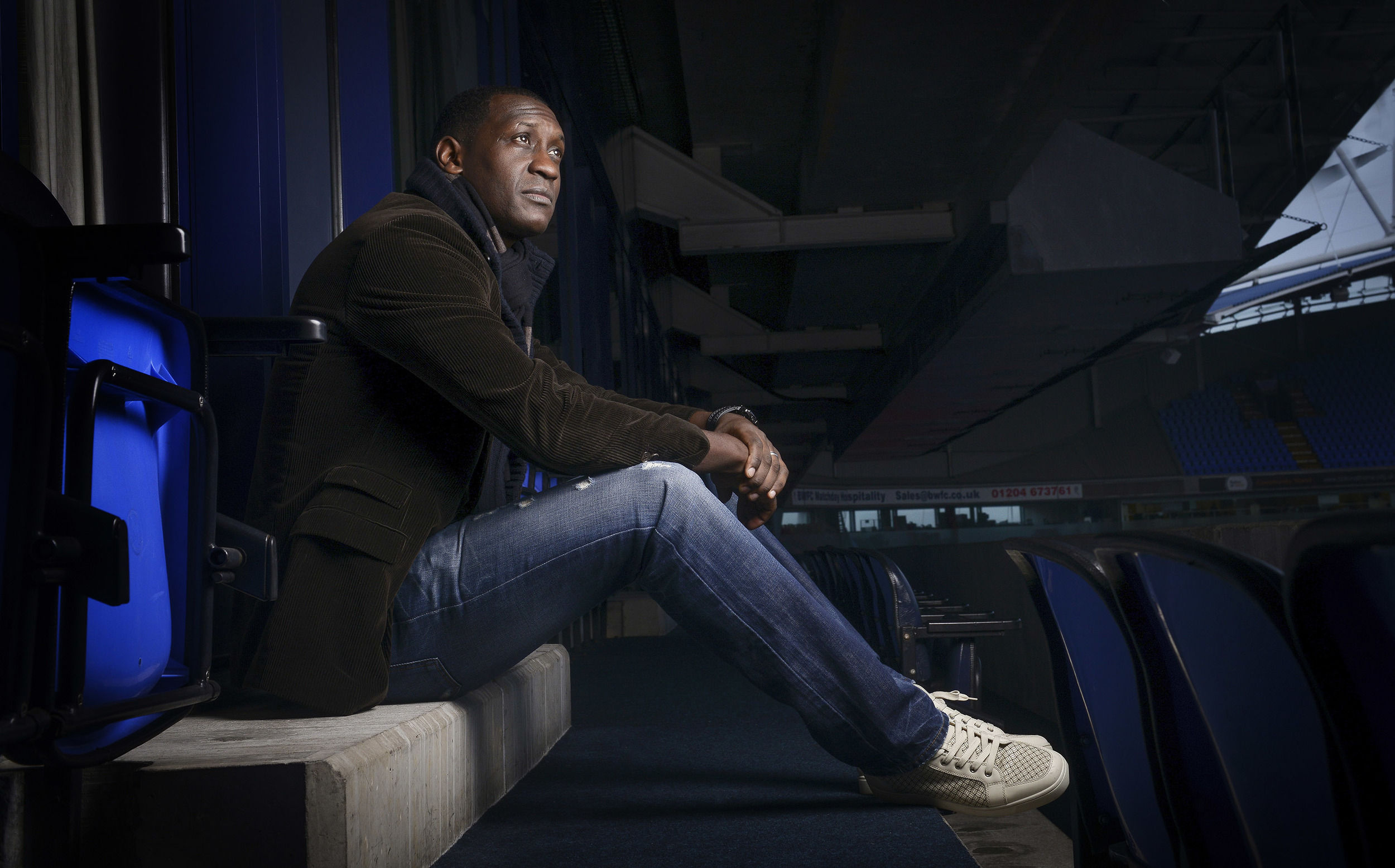 Emile Heskey of Bolton Wanderers FC