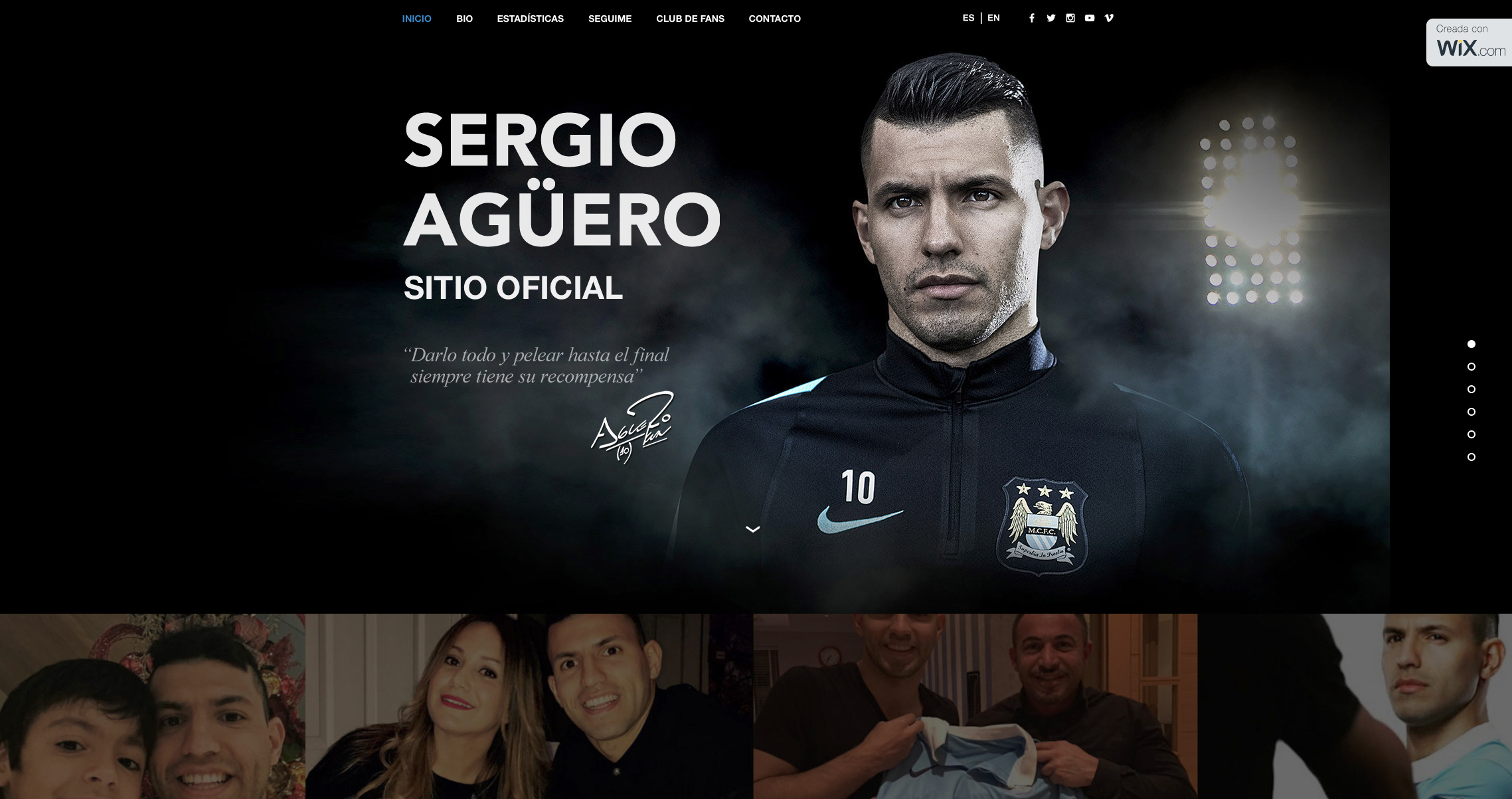 SERGIO AGUERO FOR WIX