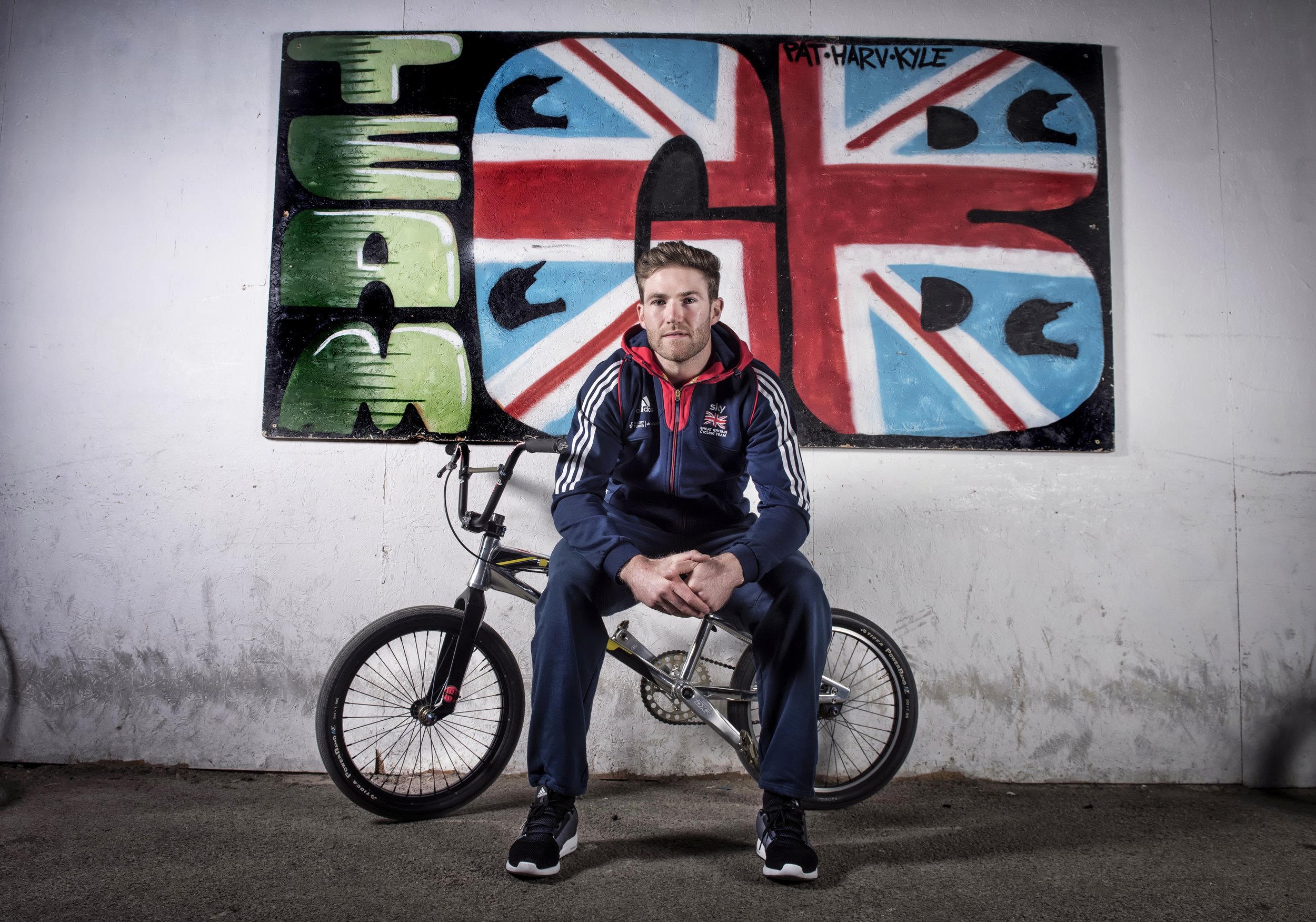  LIAM PHILIPS BMX RIDER PICTURED AT NATIONAL CYCLING CENTER IN MANCHESTER PHOTO CREDIT PAUL COOPER 