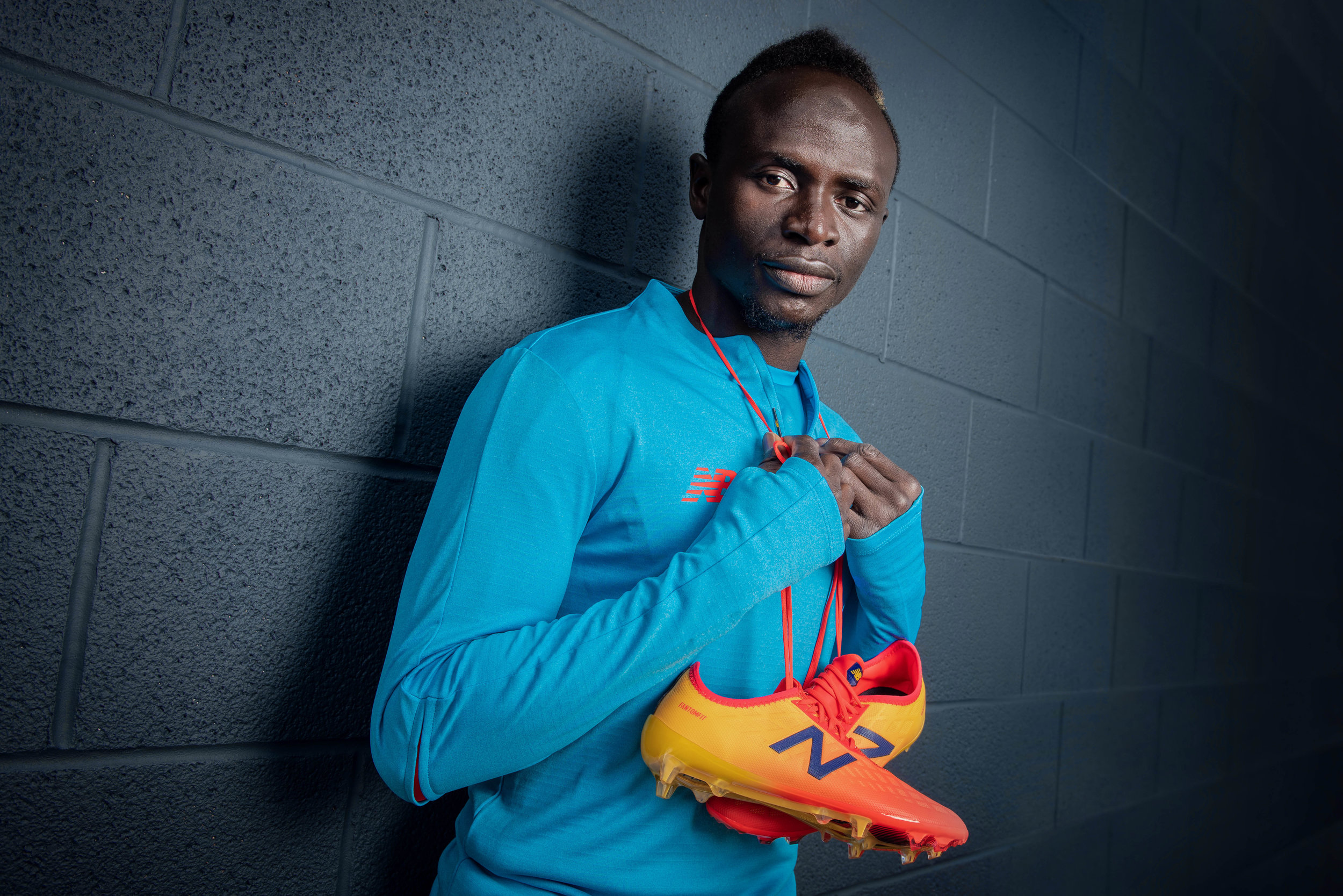  SADIO MANE PORTRAIT NEW BALANCE FURON PHOTO CREDIT PAUL COOPER/PCOOPERPHOTO.COM 