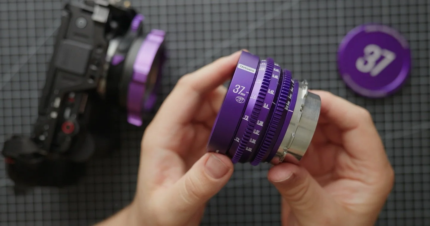 We just posted our overview of the @7artisansofficial floral bloom cine art lens! You can check out on YouTube but here are some sexy  product shots. Thanks to @stephanieseniorcreative and @mikeyhamer for helping with this one.