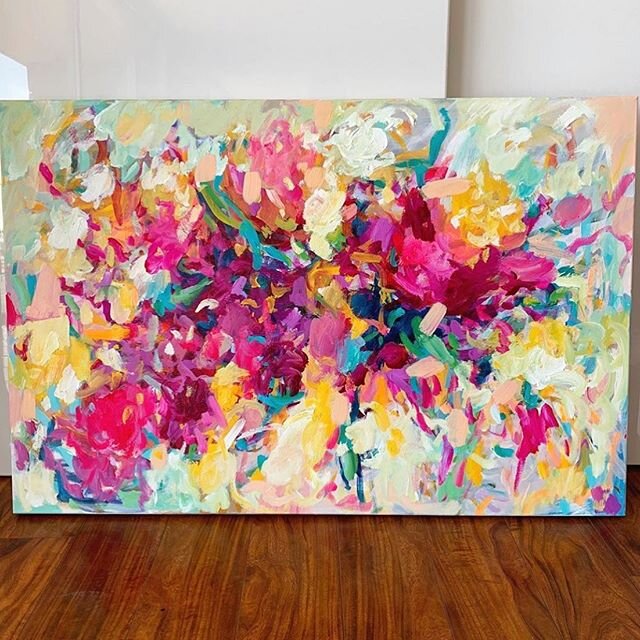 &ldquo;Invitation&rdquo; 24x36&rdquo; SOLD! ☺️😘 Thanks Lily! I am shipping out this one and so many more canvases this week. Thank you all so much for your love and support!!! I&rsquo;m grateful everyday that my work reaches the hearts of thousands 