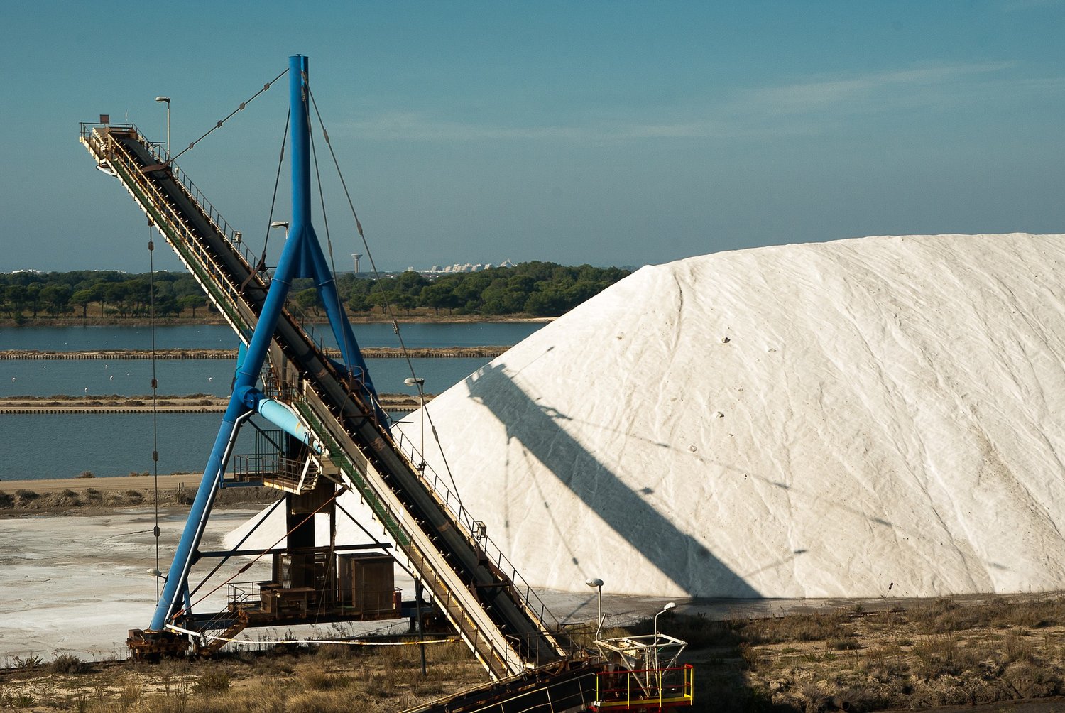 Salt harvesting since prehistoric times in Camargue, France