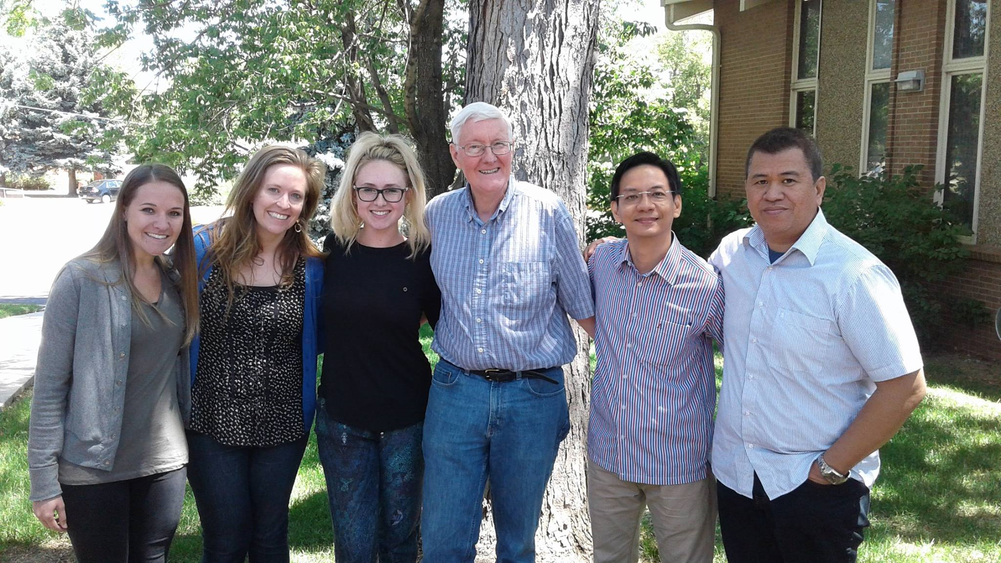 RMSMT Psalms class, Summer 2016: Dr. Glenn Giles (4th from left), Dr. Rolan Monje (5th from left) with students