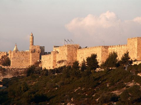 Jerusalem city walls  