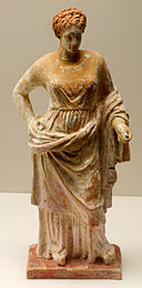 Corinthian statue of goddess Aphrodite, 4th century BCE