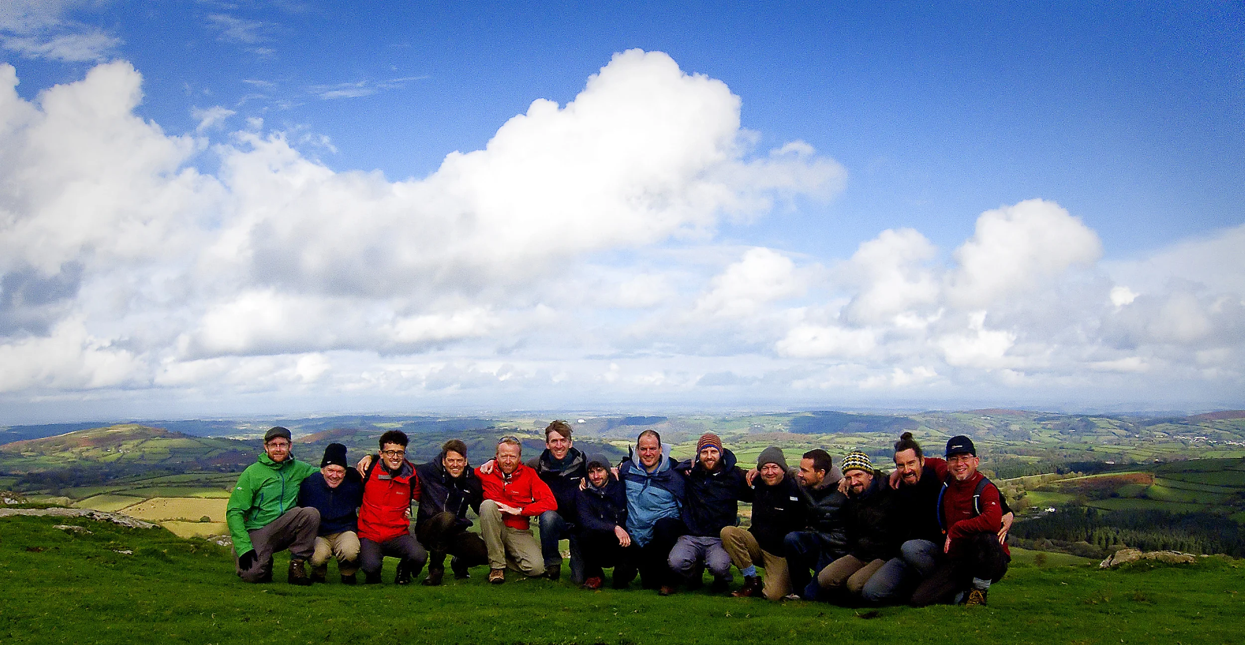 2014 Awakening Kings with a majestic Dartmoor backdrop a few minutes walk from the retreat venue. 