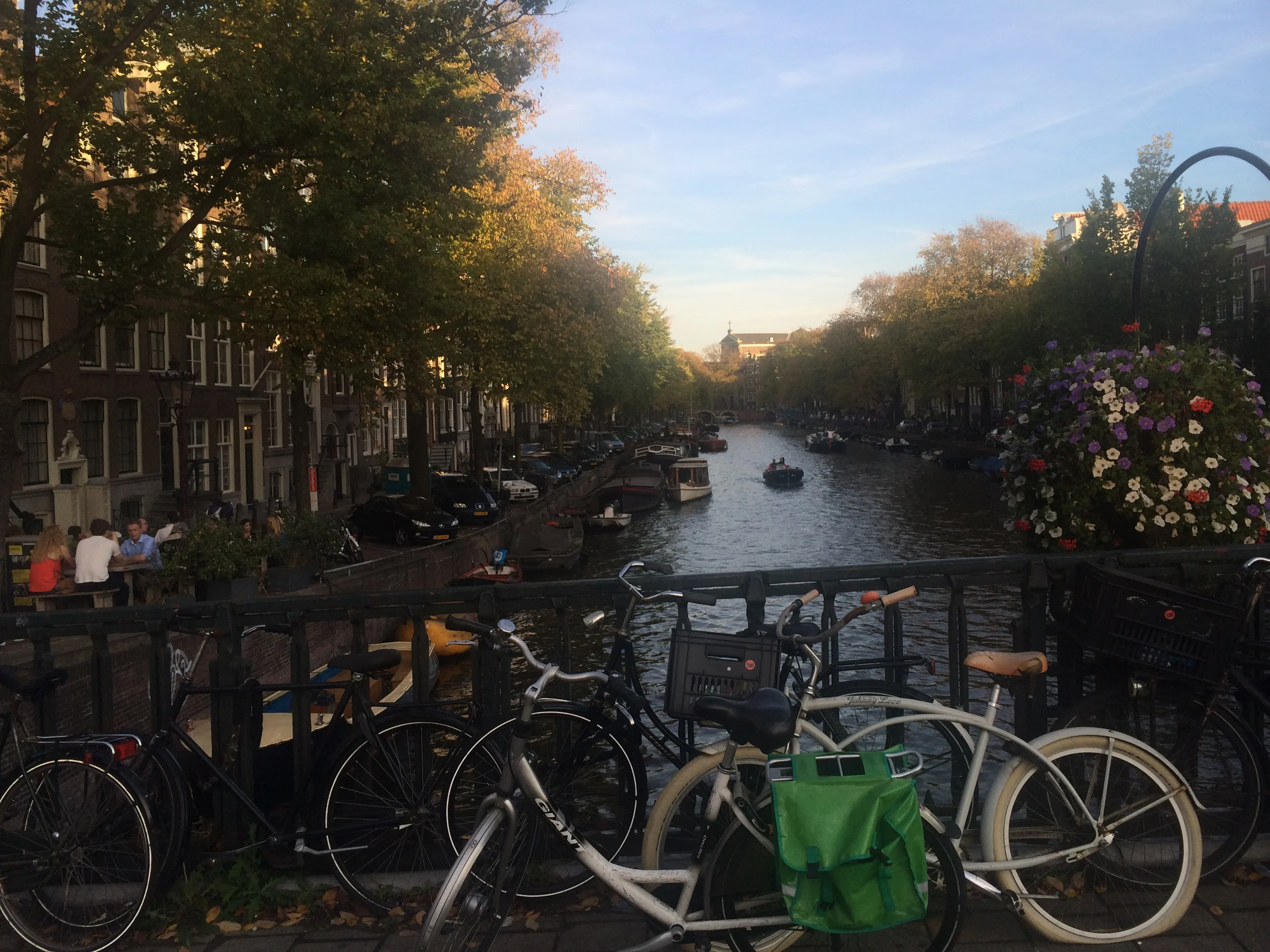 The canal & the bikes