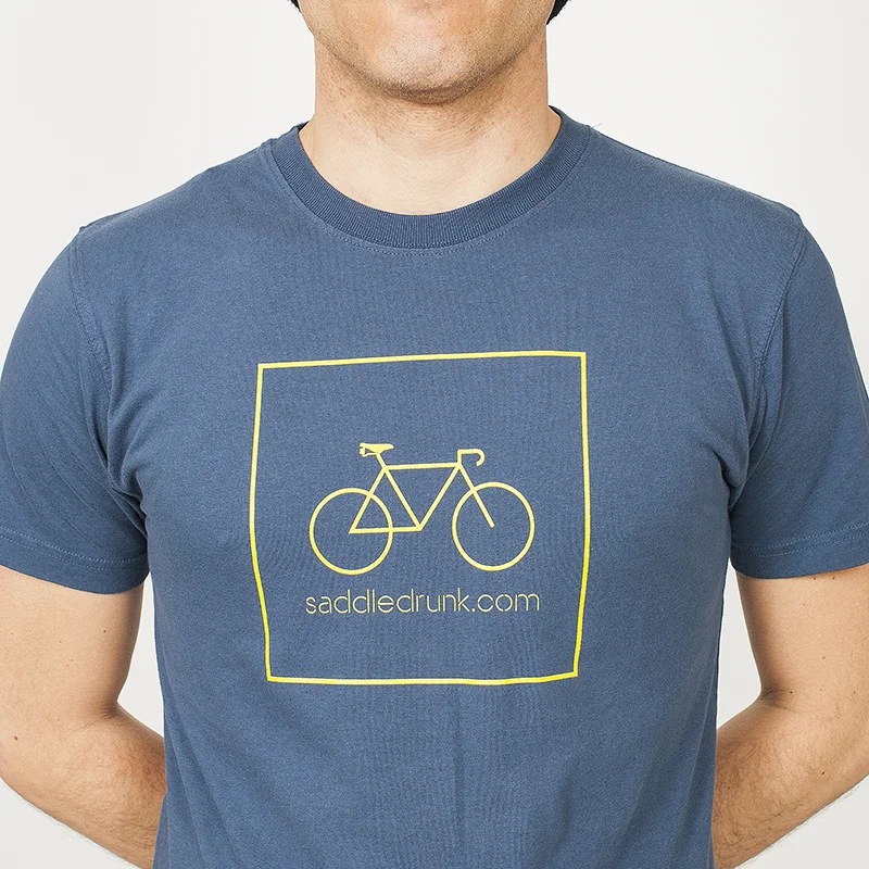 SaddleDrunk Bike T-Shirt - Ocean Blue