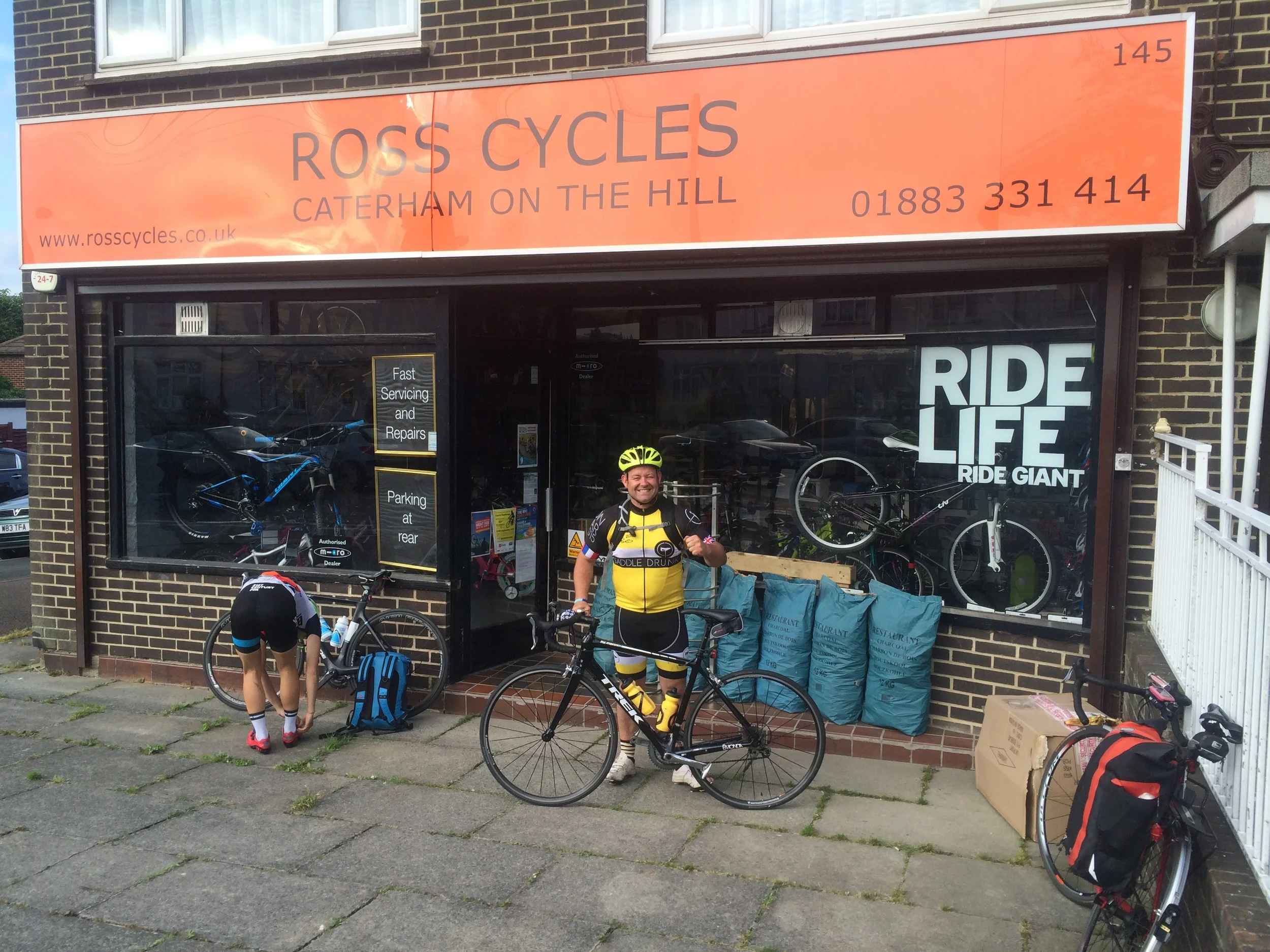 Ross Cycles saved Carl's ride to Paris