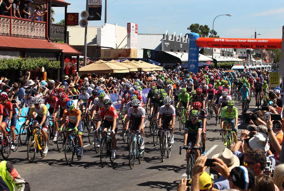 The race start at Unley