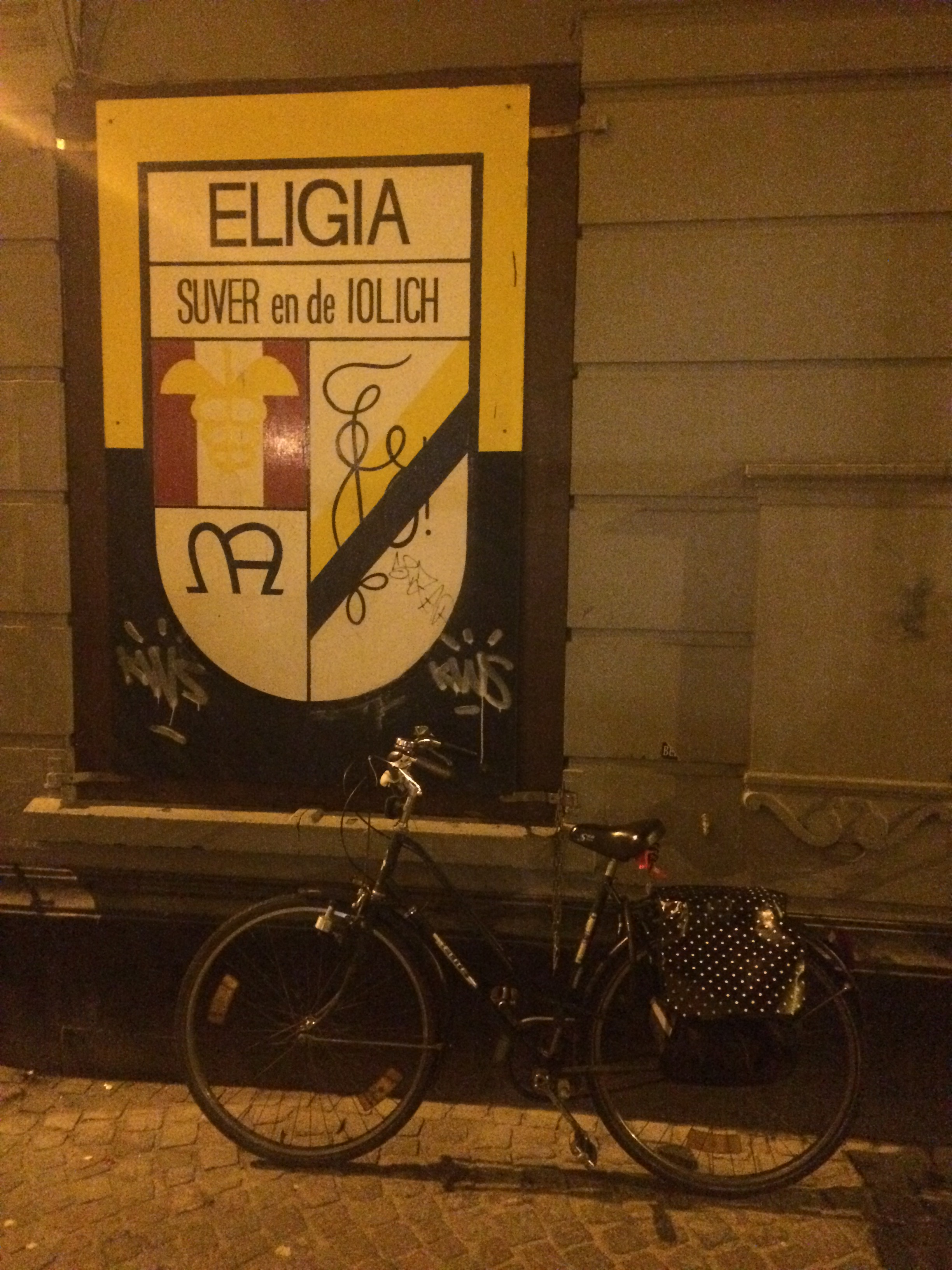 On the street of Antwerp.