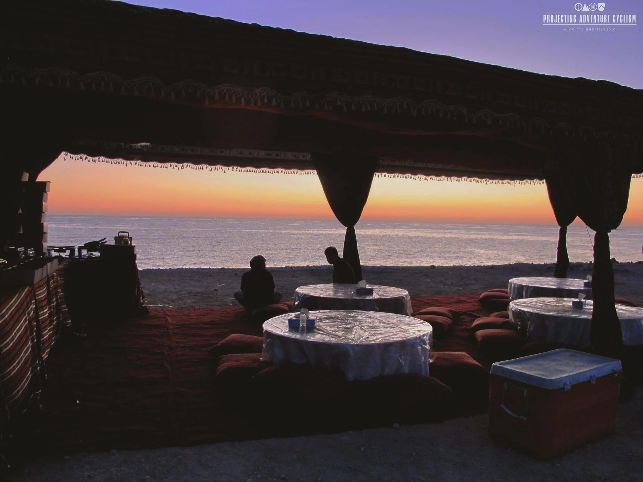 Relaxing in Oman