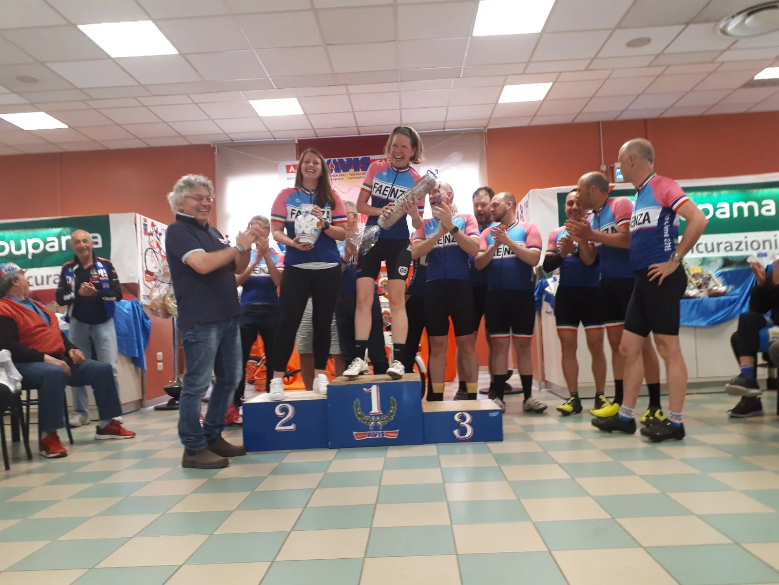 Prize Ceremony to be the farthest travelled Team.