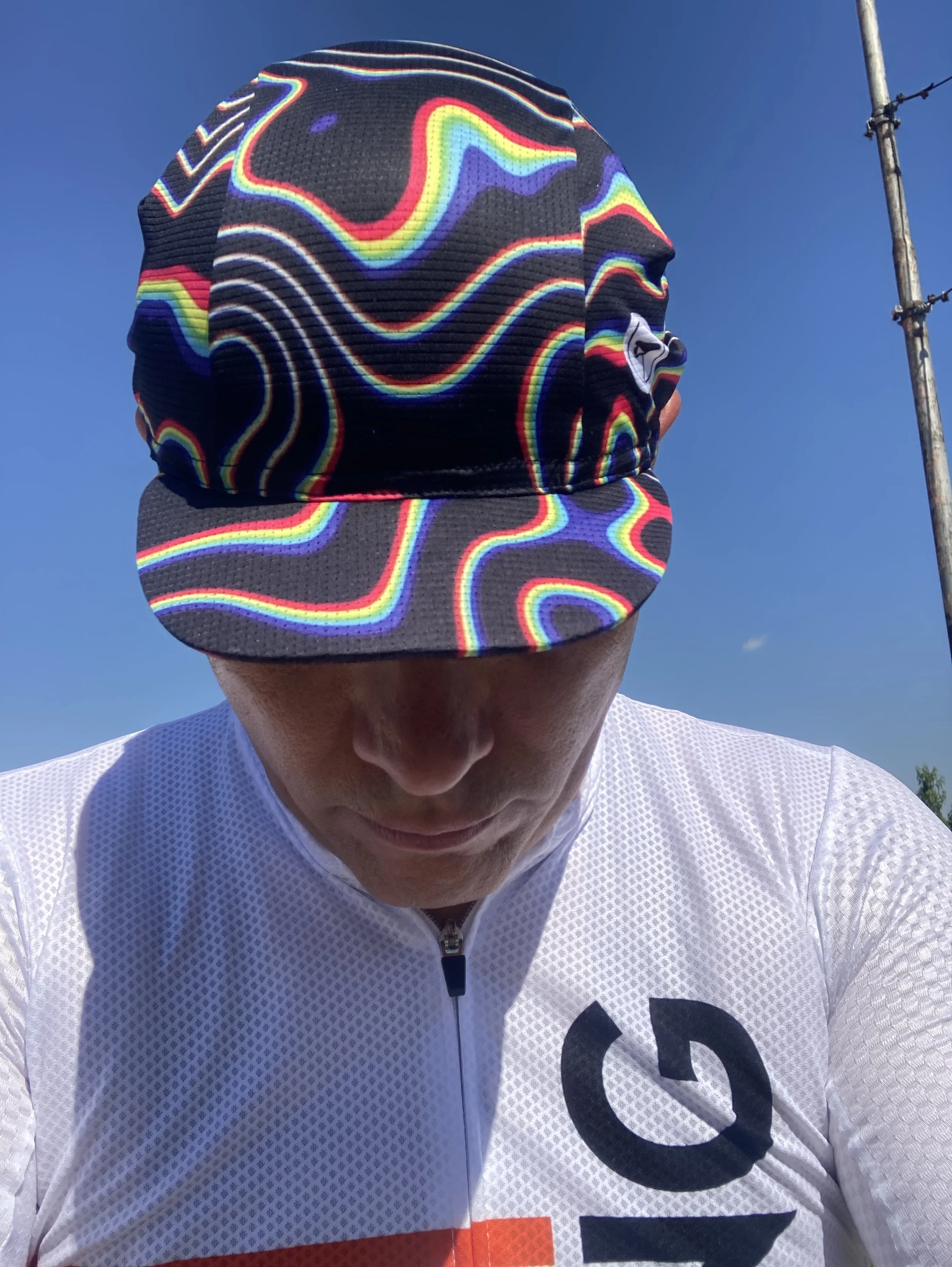 Light Weight Cycling Cap Space Lines