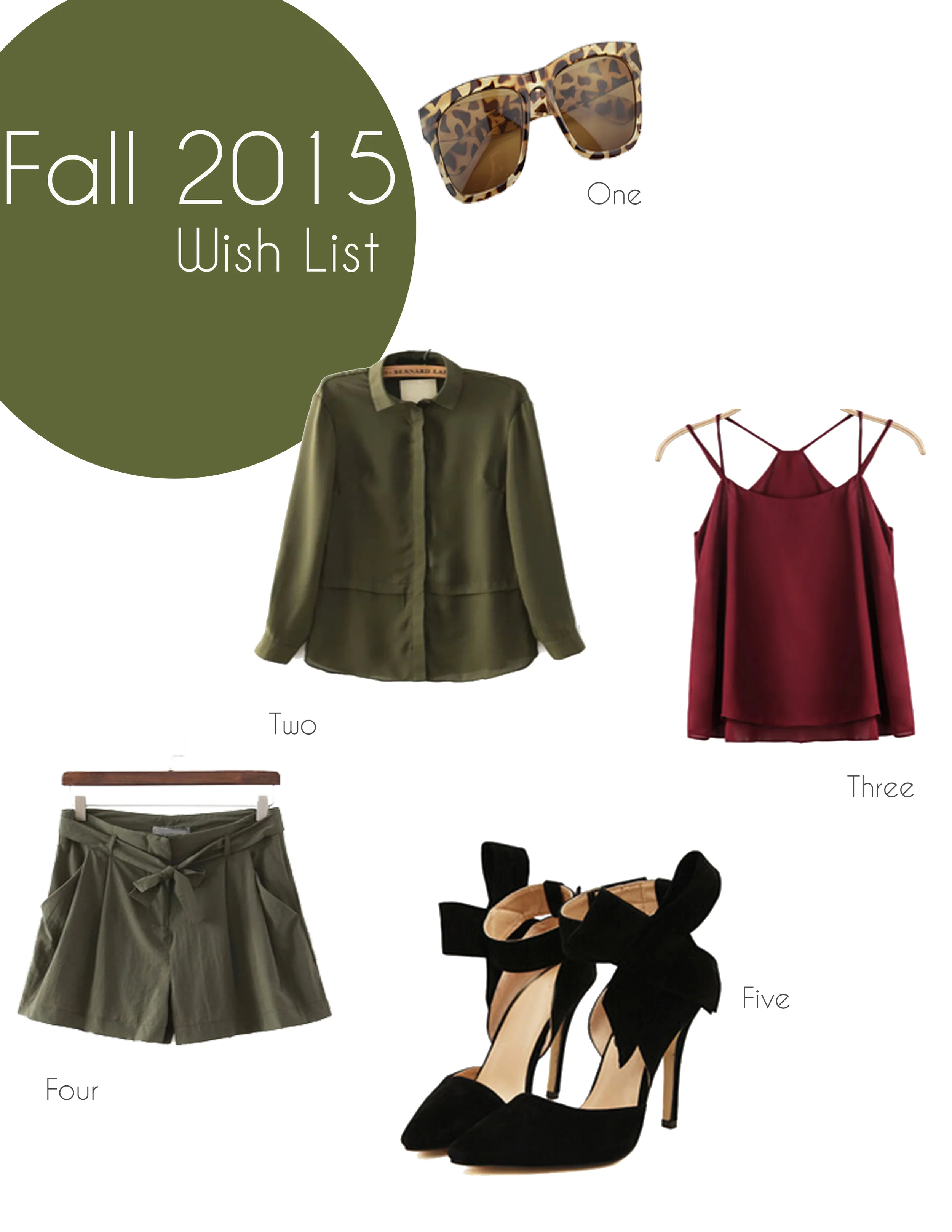 A Perfect, early fall look.
