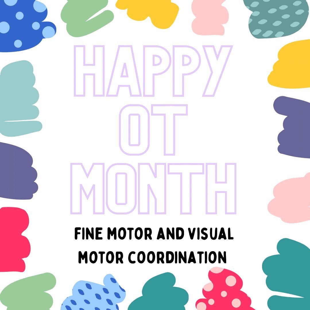 OTs work on a lot of different parts of a person&rsquo;s life, and we&rsquo;re here to teach you a little more about each one. For week one of OT month, our OT team wants to talk about fine motor and visual motor coordination. There is a quiz at the 