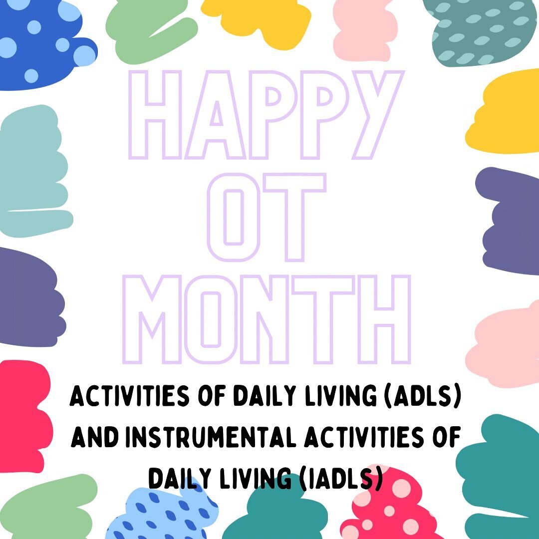 For week 2 of OT month, we&rsquo;re talking about ADLs and iADLs! Otherwise known as self care skills. Let&rsquo;s see how our OTs incorporate these skills in their sessions!

There is a quiz at the end, so don&rsquo;t forget to participate in the co