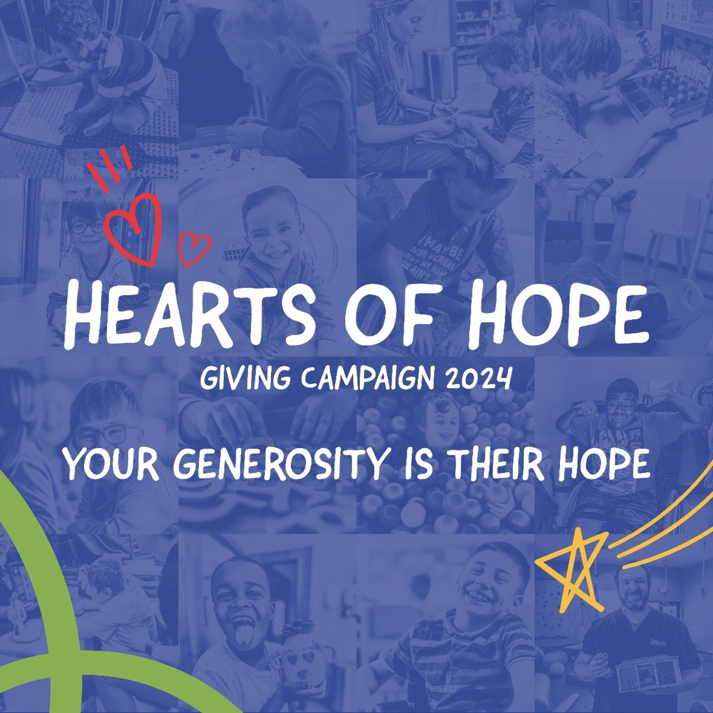 This holiday season, you can be the reason a child&rsquo;s hope becomes reality. 💙 

Through our Hope Drive, we&rsquo;re raising $300,000 to support children with unique abilities as they grow, thrive, and reach milestones once thought impossible. E