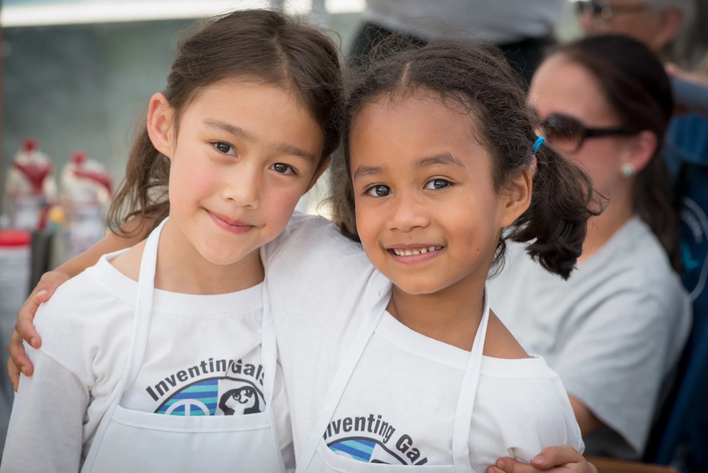 Friends Zaia and Esme sold homemade popsicles at the Acton Children’s Business Fair of Washington, DC.