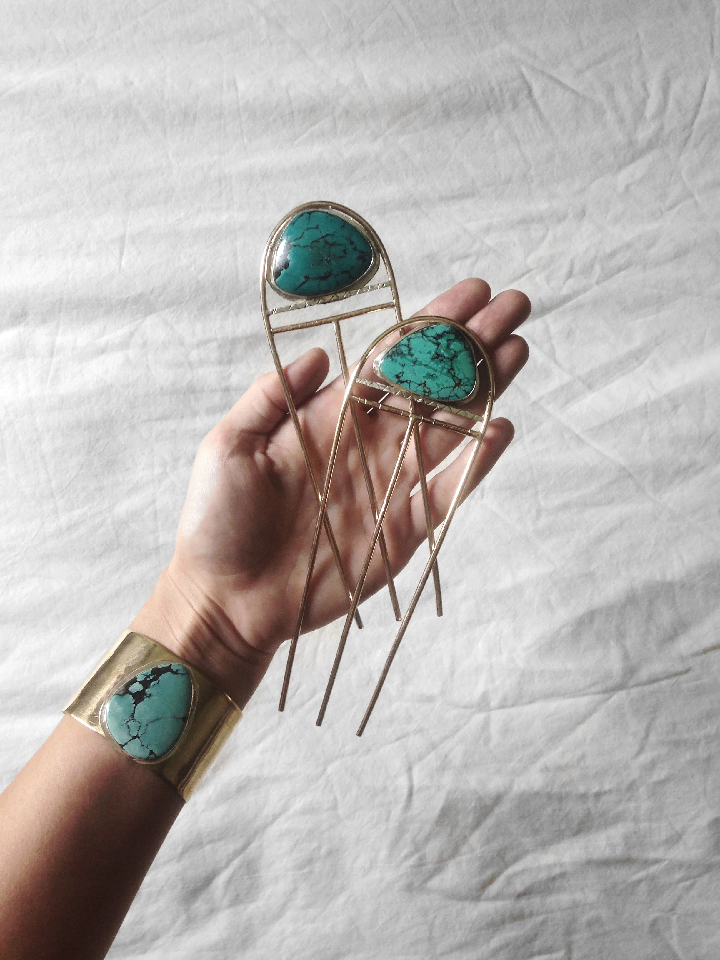 Hair Pins + Hair Stick Tutorial