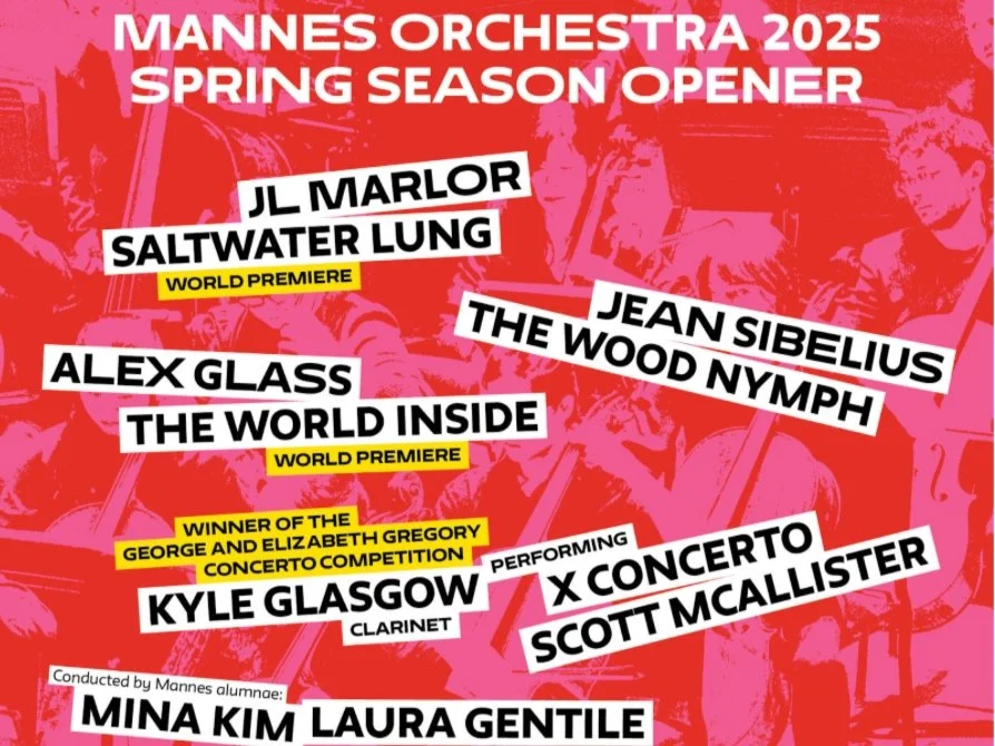 Mannes Orchestra 2025 Spring Season Opener