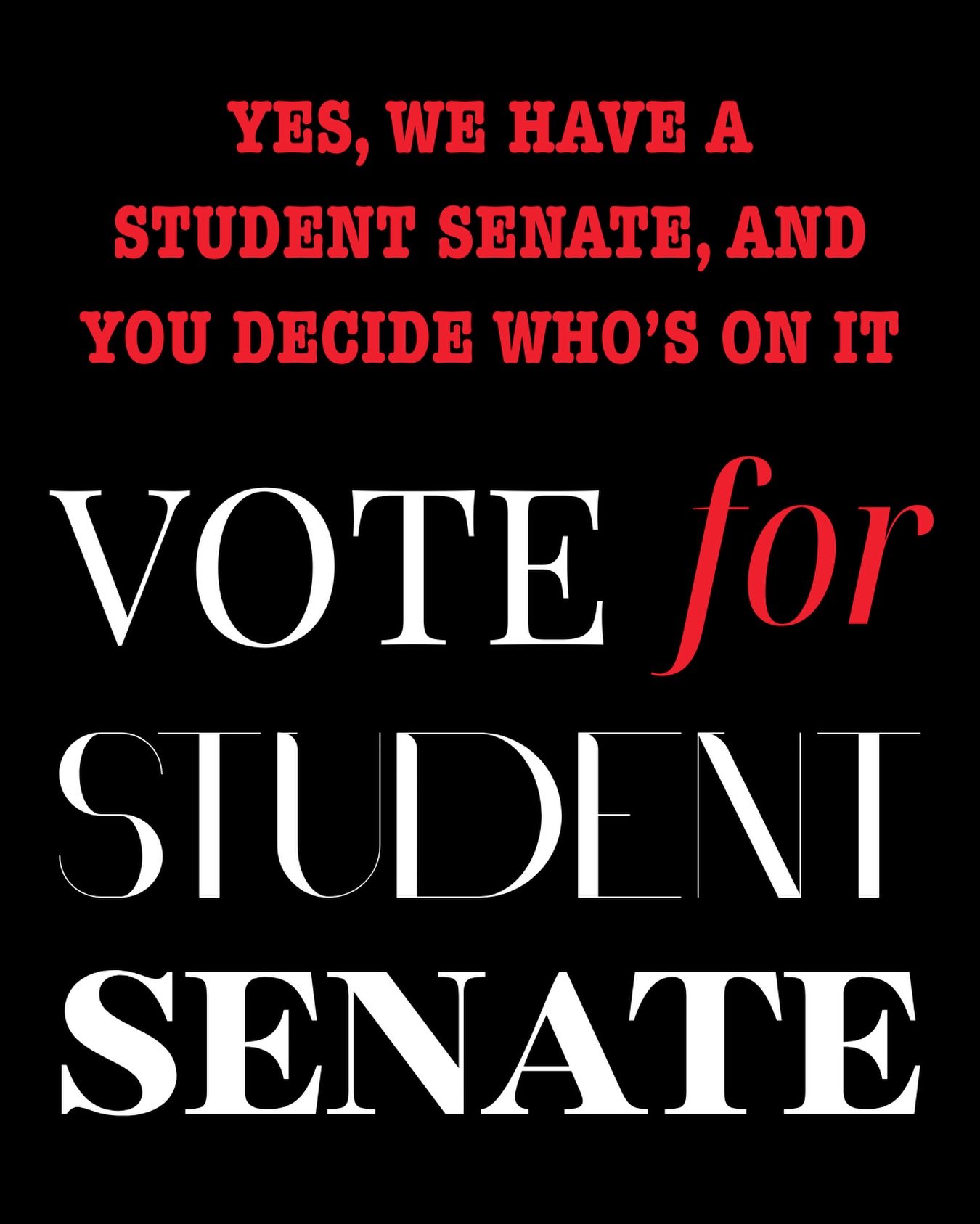 It&rsquo;s almost the end of our voting period for next year&rsquo;s student senate. Be sure to get your voices heard. You matter and can make a huge difference. Voting ends on May 7th. Go to the link in our bio to vote.

#elections #thenewschool #pa