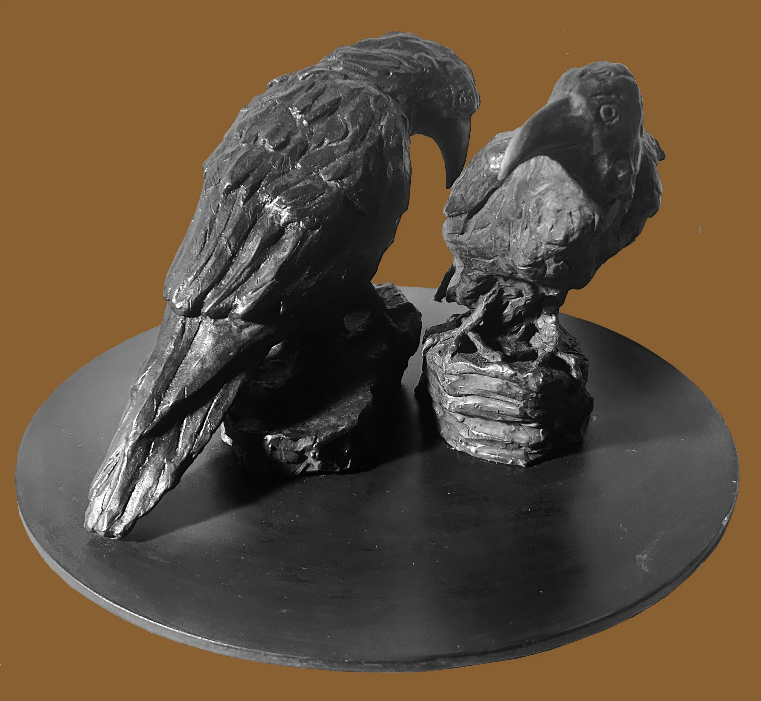 Ravens on a Row