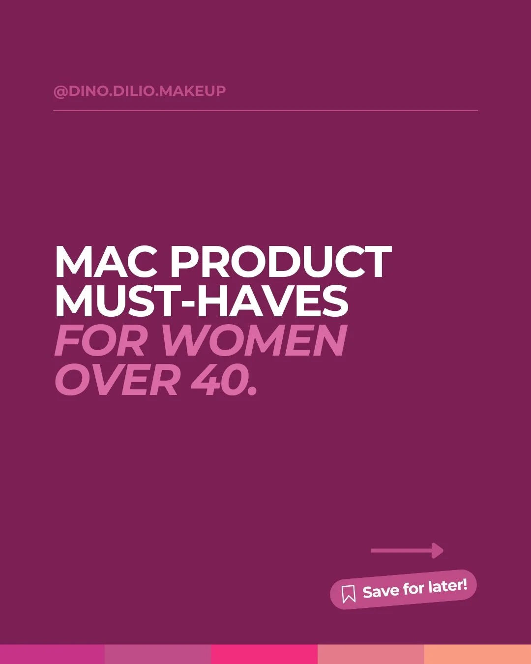 MAC products for women over 40 are a game-changer, especially when you choose formulas that flatter mature skin. 

Not all makeup is created for all skin types and there&rsquo;s not enough info on this out there. So, here&rsquo;s my effort to help th