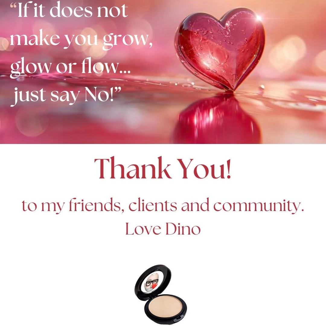 I am so grateful to have clients and partners like you. You have made it possible for me to do and share what I enjoy most. &ldquo;Thank You&rdquo; for being part of the Dino Dilio Beauty community of clients, colleges and friends who continue suppor